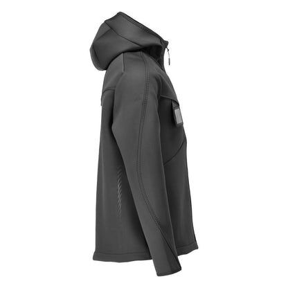 Jaqueta soft shell, capuz, jaqueta soft shell de ajuste moderno