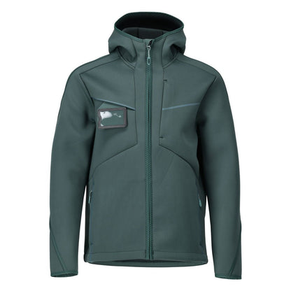 Jaqueta soft shell, capuz, jaqueta soft shell de ajuste moderno