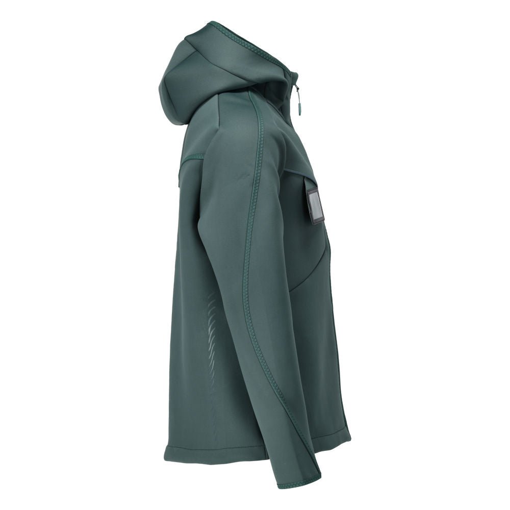 Jaqueta soft shell, capuz, jaqueta soft shell de ajuste moderno