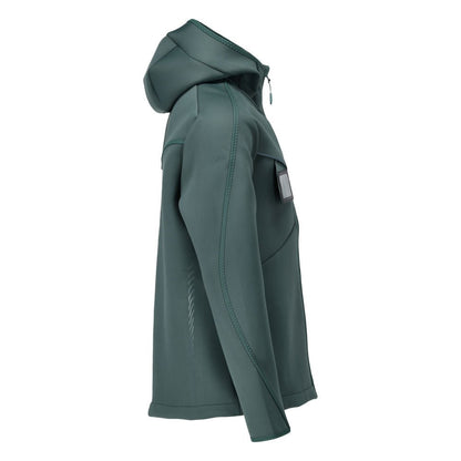 Jaqueta soft shell, capuz, jaqueta soft shell de ajuste moderno