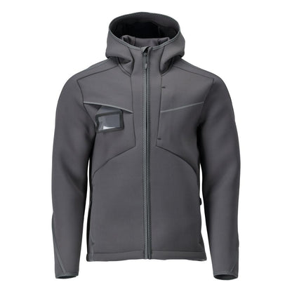Jaqueta soft shell, capuz, jaqueta soft shell de ajuste moderno