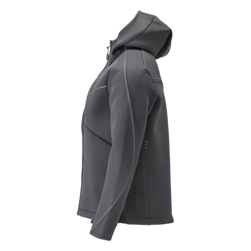 Jaqueta soft shell, capuz, jaqueta soft shell de ajuste moderno