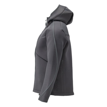 Jaqueta soft shell, capuz, jaqueta soft shell de ajuste moderno
