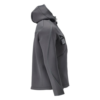 Jaqueta soft shell, capuz, jaqueta soft shell de ajuste moderno
