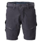 Shorts, stretch, shorts leves, preto azul