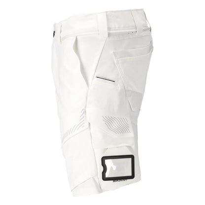 Shorts, stretch, shorts leves, branco