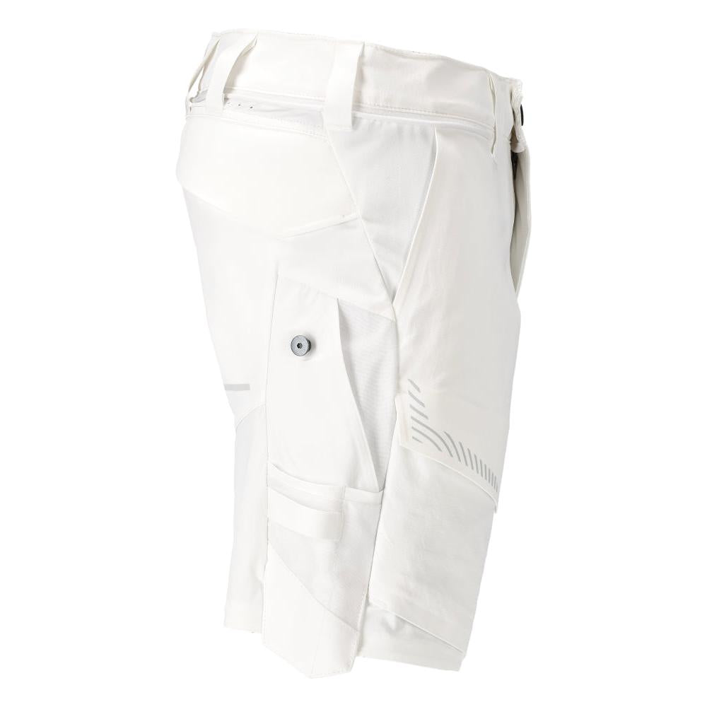 Shorts, stretch, shorts leves, branco
