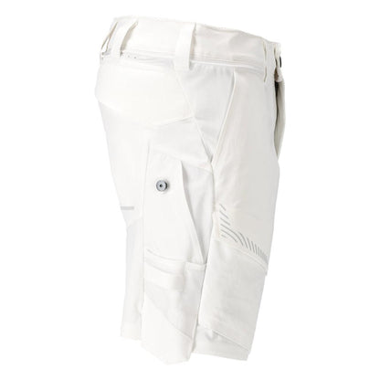 Shorts, stretch, shorts leves, branco