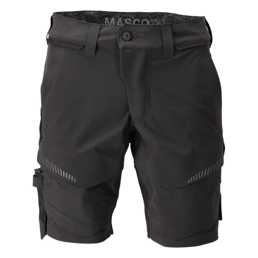 Shorts, stretch, shorts leves, pretos