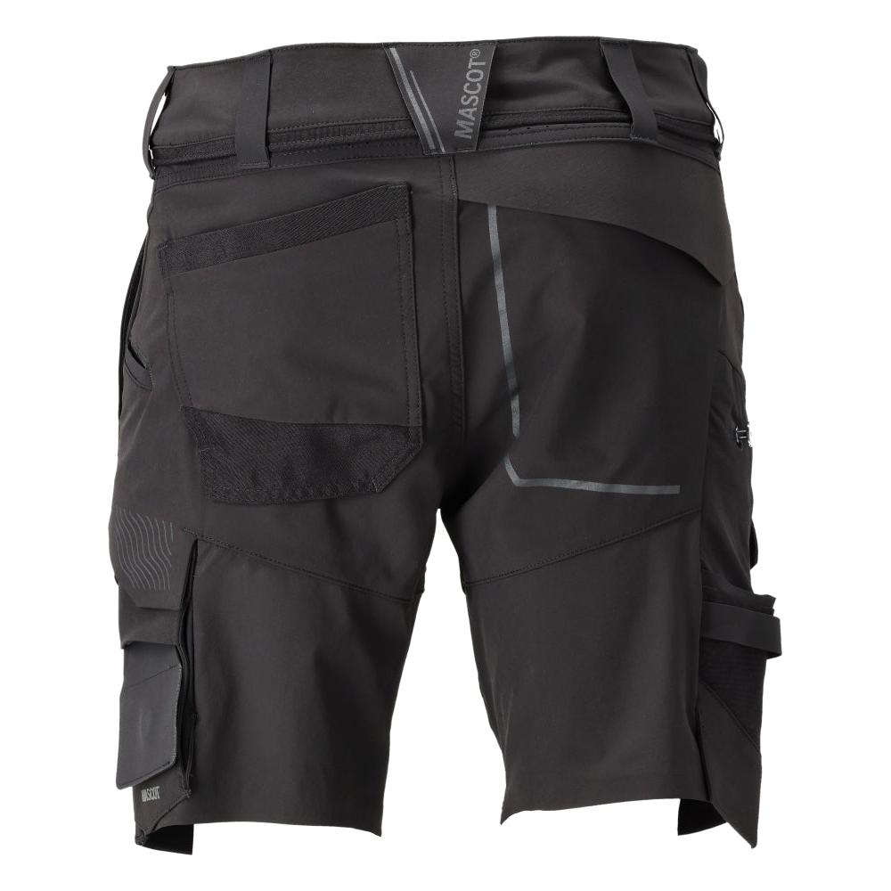 Shorts, stretch, shorts leves, pretos