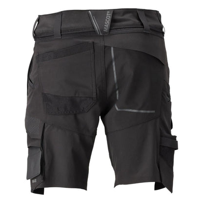 Shorts, stretch, shorts leves, pretos