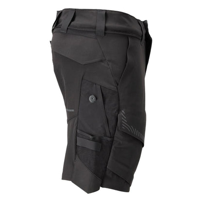Shorts, stretch, shorts leves, pretos