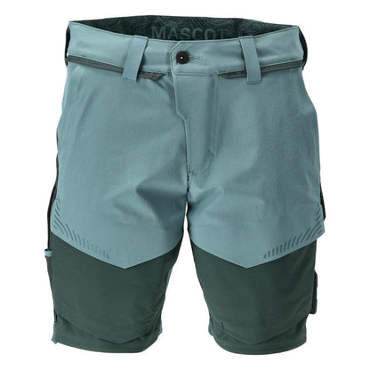 Shorts, stretch, shorts leves, verde floresta claro/verde floresta