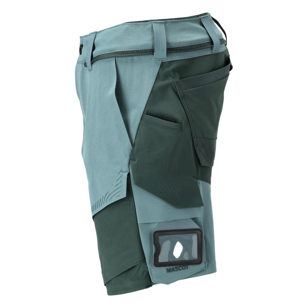 Shorts, stretch, shorts leves, verde floresta claro/verde floresta