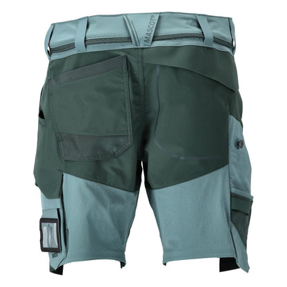 Shorts, stretch, shorts leves, verde floresta claro/verde floresta