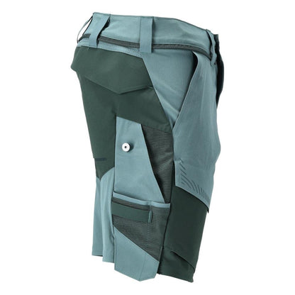 Shorts, stretch, shorts leves, verde floresta claro/verde floresta