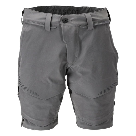 Shorts, stretch, shorts leves, cinza carvão