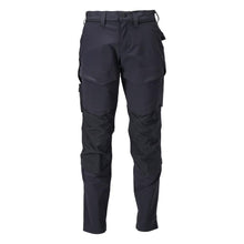Calças com bolsos nos joelhos, calças ULTIMATE STRETCH, preto-azul