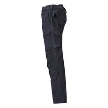 Calças com bolsos nos joelhos, calças ULTIMATE STRETCH, preto-azul
