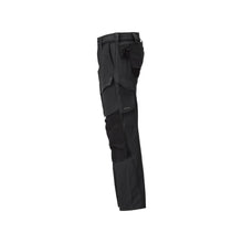 Calças com bolsos nos joelhos, calças ULTIMATE STRETCH, pretas