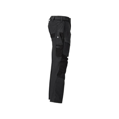 Calças com bolsos nos joelhos, calças ULTIMATE STRETCH, pretas