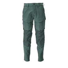 Calças com bolsos nos joelhos, calças ULTIMATE STRETCH, verde floresta