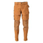 Calças com bolsos nos joelhos, calças ULTIMATE STRETCH, castanho noz