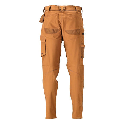 Calças com bolsos nos joelhos, calças ULTIMATE STRETCH, castanho noz