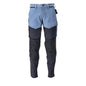 Calças com bolsos nos joelhos, calças ULTIMATE STRETCH, azul pedra/preto-azul
