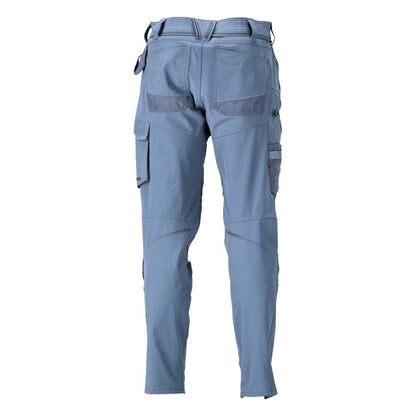 Calças com bolsos nos joelhos, calças ULTIMATE STRETCH, azul pedra