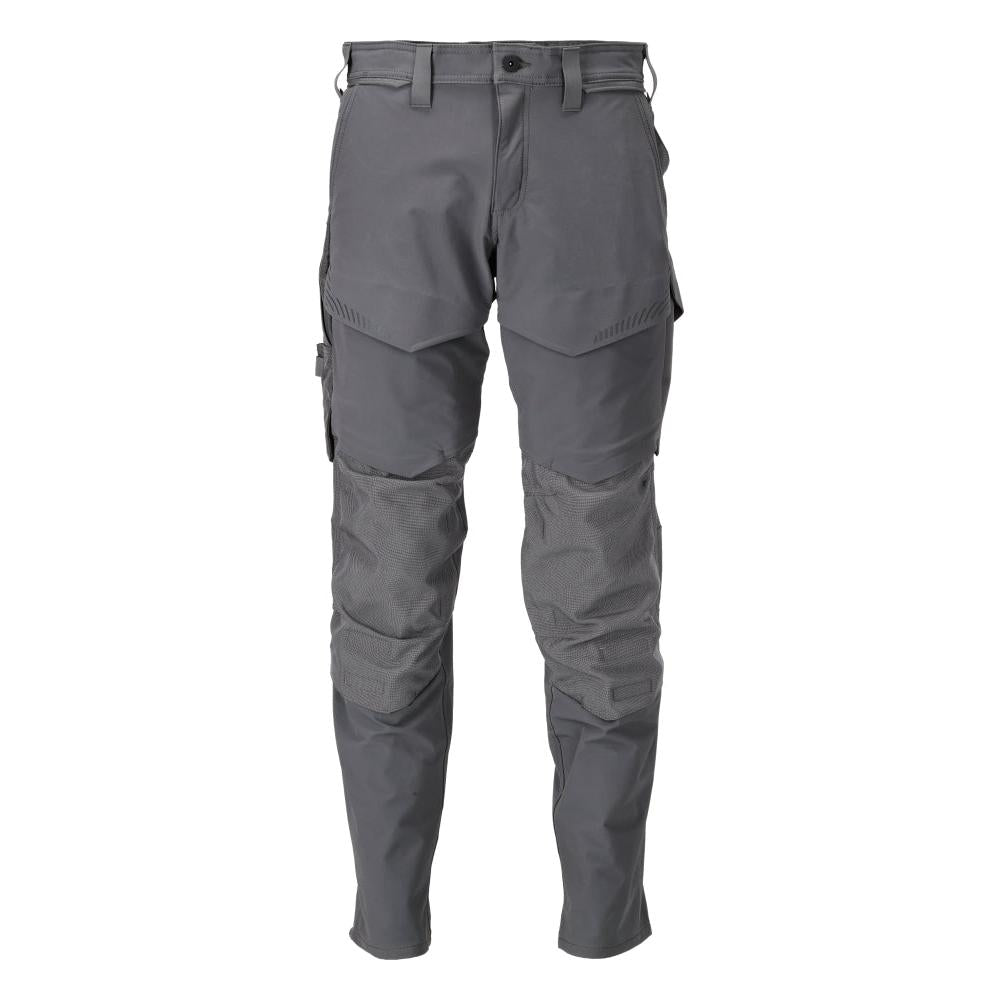 Calças com bolsos nos joelhos, calças ULTIMATE STRETCH, cinza antracite