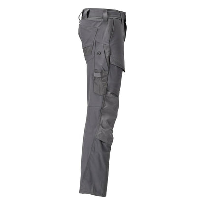 Calças com bolsos nos joelhos, calças ULTIMATE STRETCH, cinza antracite