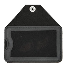 Porta-cartões de identificação Porta-cartões de identificação tamanho ONE, preto | Pacote (1 peça)