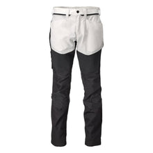 Calças com bolsos nos joelhos, branco/cinza antracite