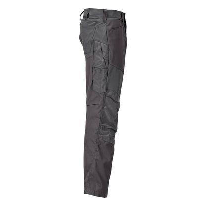Calças com bolsos nos joelhos, cinza antracite