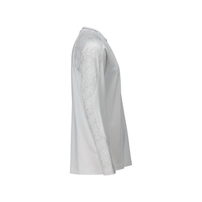 T-shirt, manga comprida, t-shirt de corte moderno