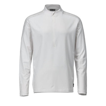 Camiseta, manga longa, camiseta com zíper curto