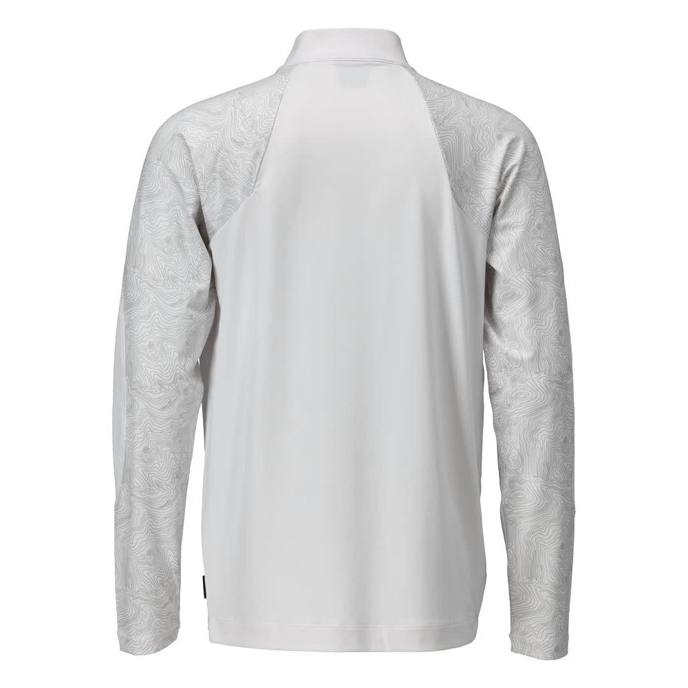 Camiseta, manga longa, camiseta com zíper curto