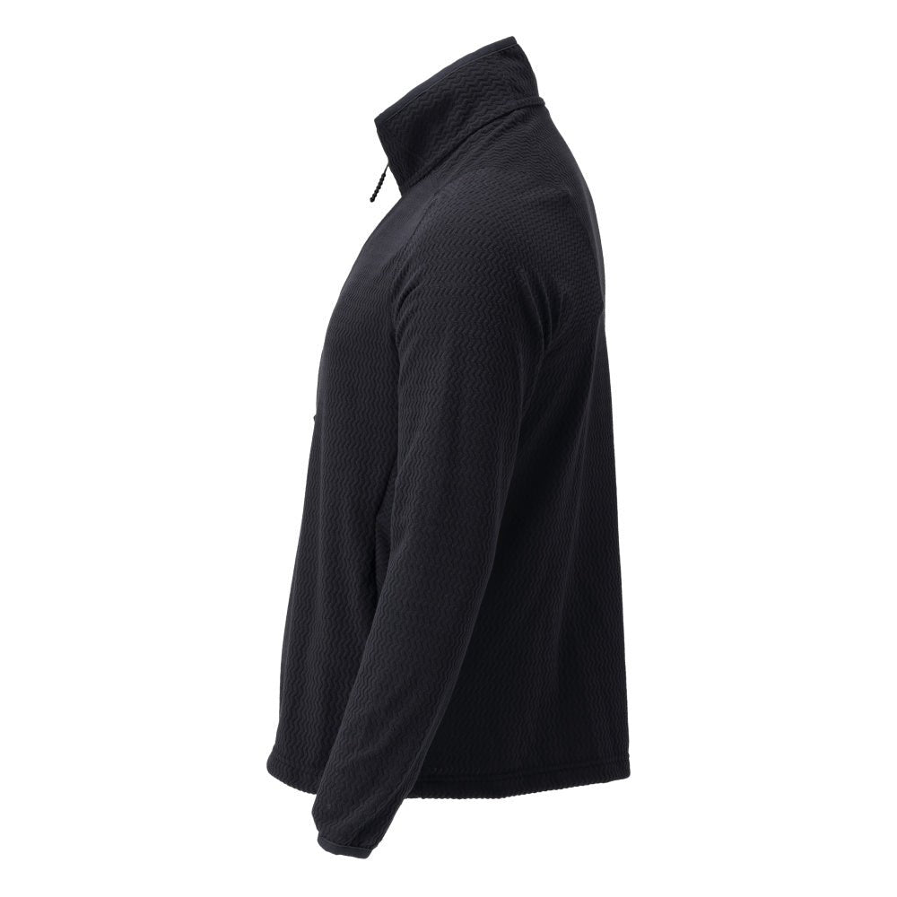 Suéter de microfleece com jaqueta de microfleece com zíper curto