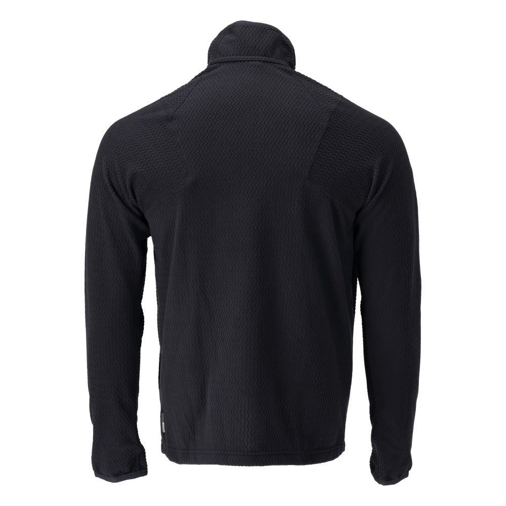 Suéter de microfleece com jaqueta de microfleece com zíper curto