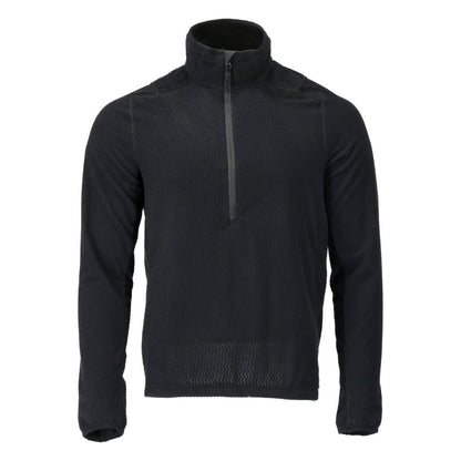 Suéter de microfleece com jaqueta de microfleece com zíper curto