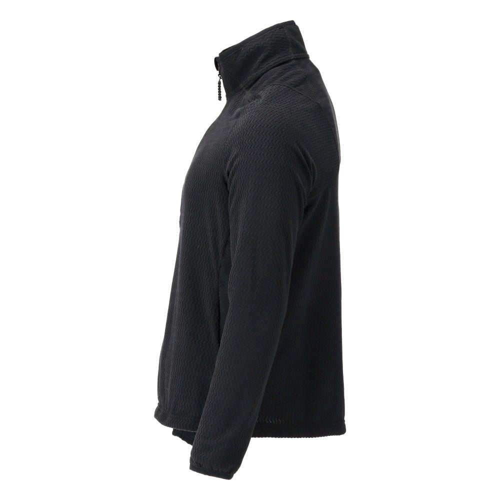 Suéter de microfleece com jaqueta de microfleece com zíper curto