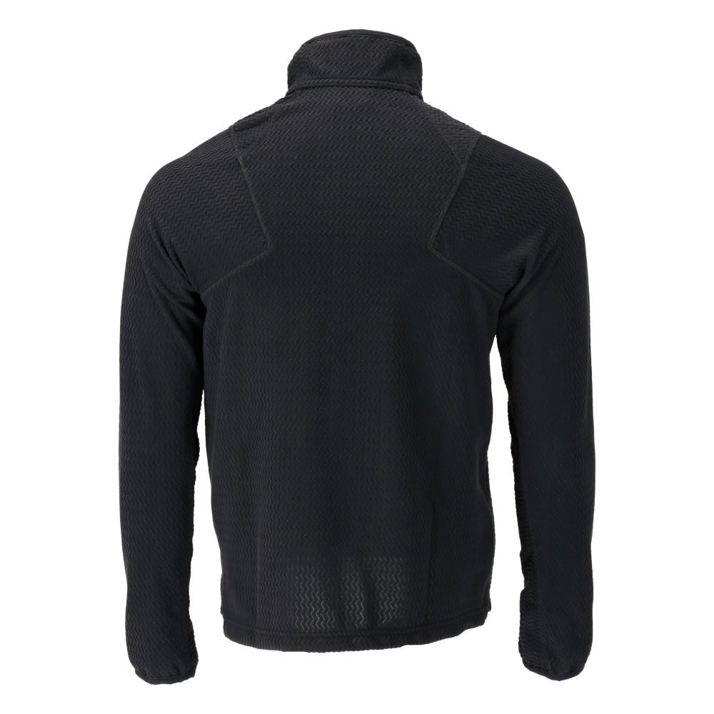 Suéter de microfleece com jaqueta de microfleece com zíper curto