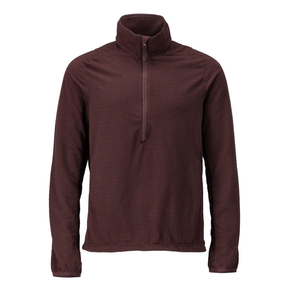 Suéter de microfleece com jaqueta de microfleece com zíper curto