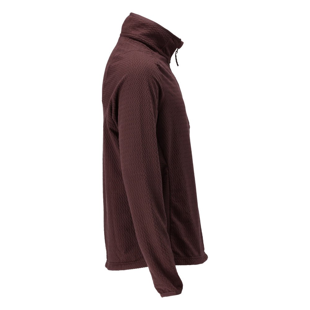 Suéter de microfleece com jaqueta de microfleece com zíper curto