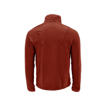 Suéter de microfleece com jaqueta de microfleece com zíper curto