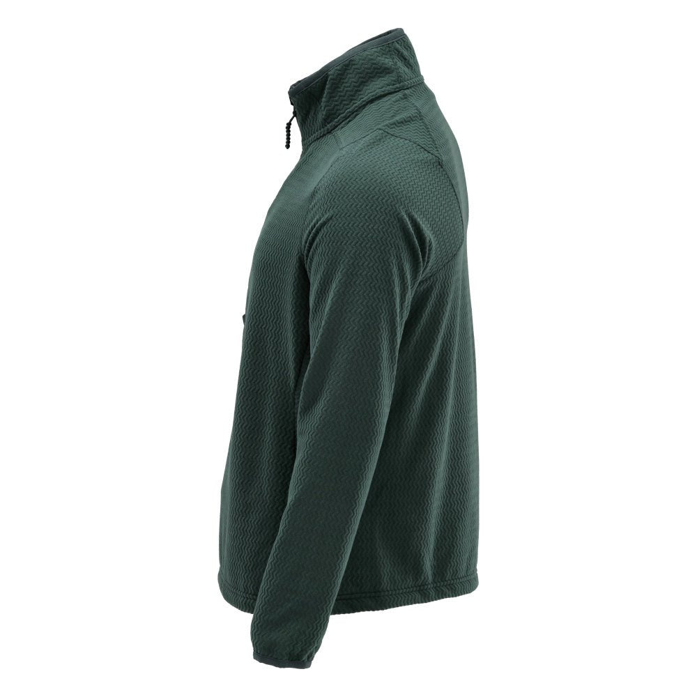 Suéter de microfleece com jaqueta de microfleece com zíper curto