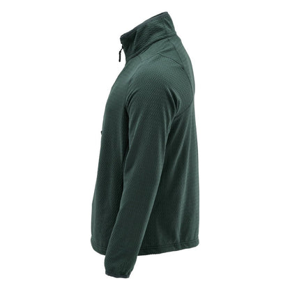 Suéter de microfleece com jaqueta de microfleece com zíper curto