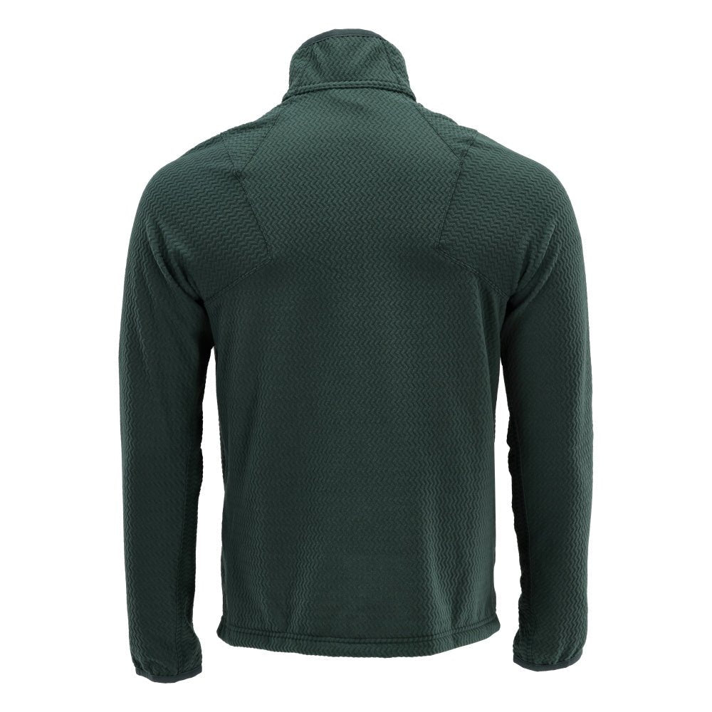 Suéter de microfleece com jaqueta de microfleece com zíper curto