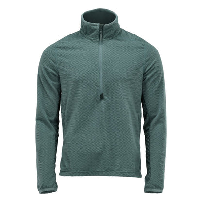 Suéter de microfleece com jaqueta de microfleece com zíper curto